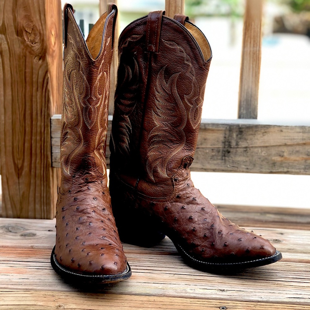 Tony Lama Full Quill Men’s Size 10 Boots